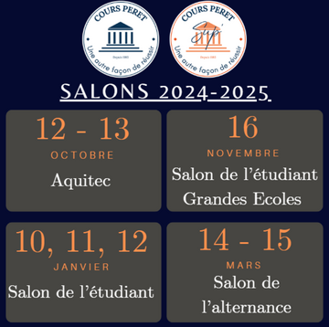 Participez aux Forums et Salons Étudiants avec Sup’Cours Péret